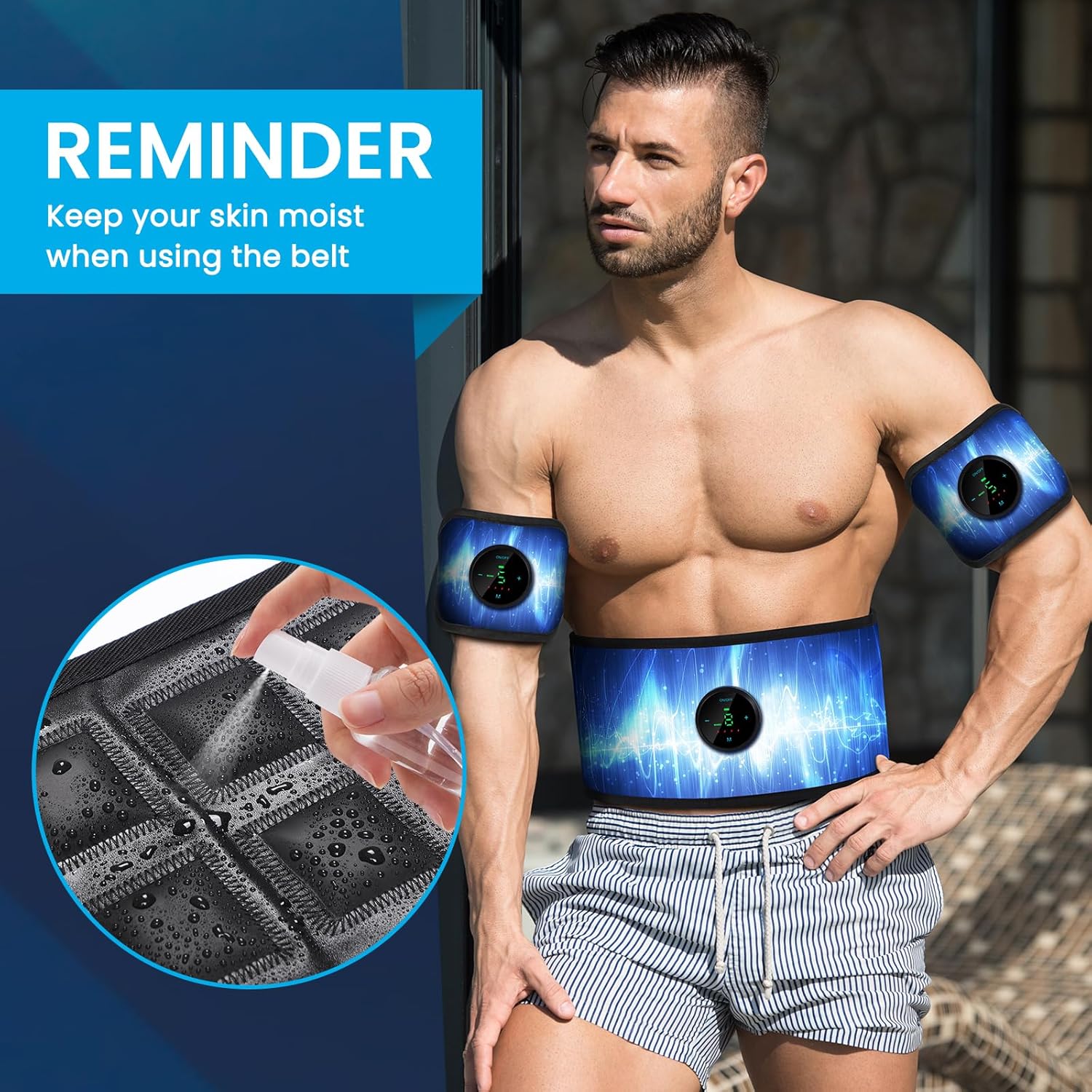 ABS Stimulator Muscle Toner Y1319