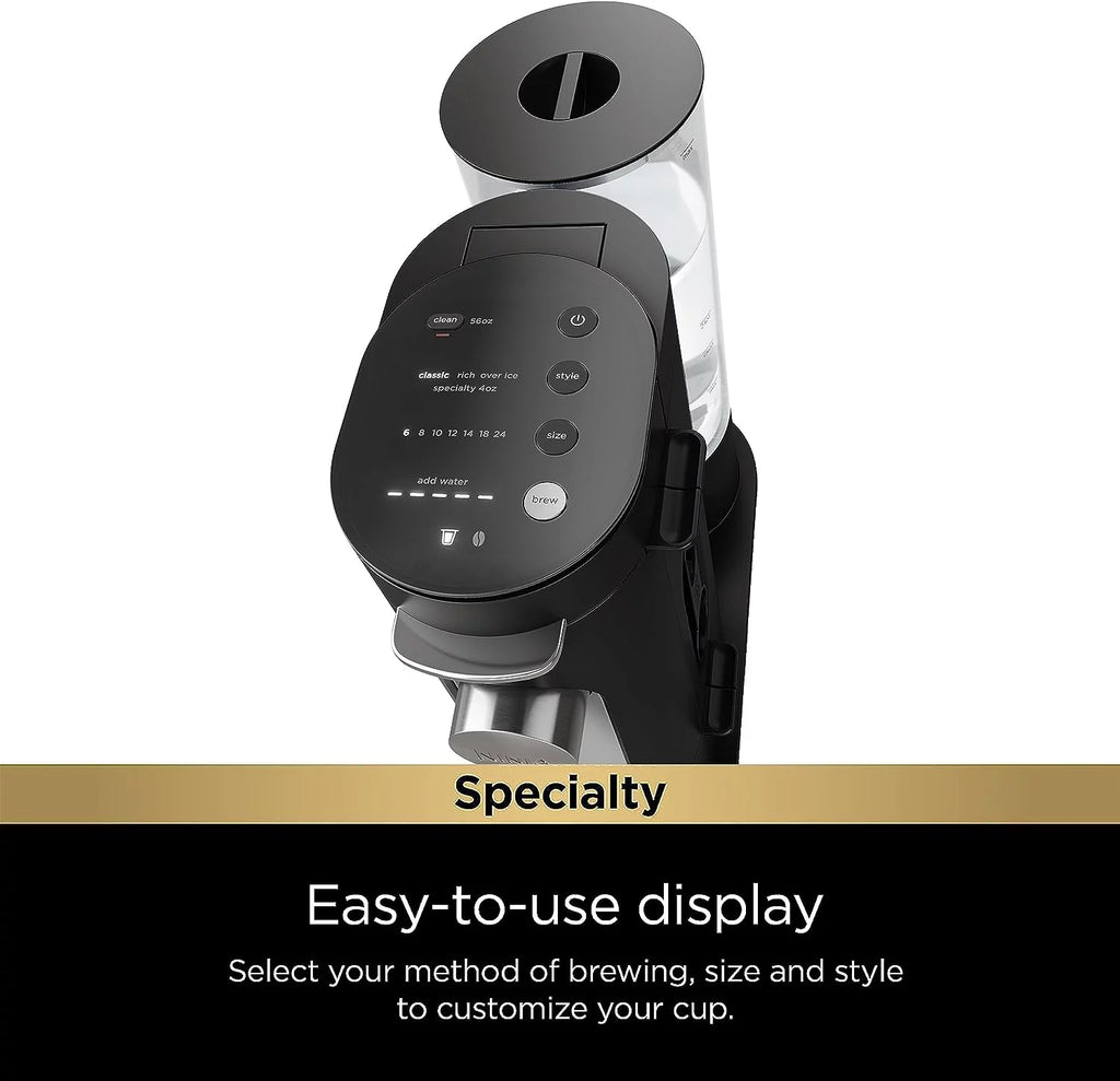 Black Single-Serve Coffee Maker L92202