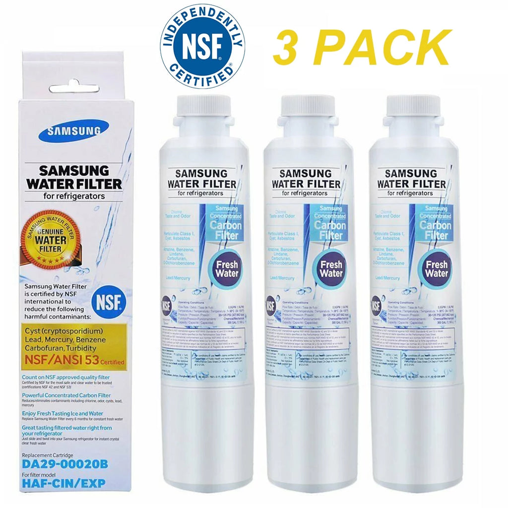 Pack of 3 Refrigerator Water Filter L514