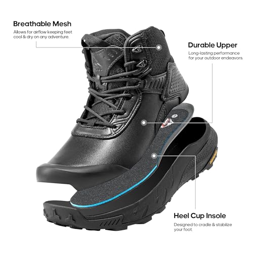 Waterproof Leather Tactical Work Boots B965505
