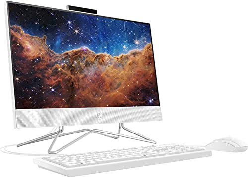 White 21.5" FHD All-in-One Desktop, 8GB RAM, 256GB PCIe SSD O14170
