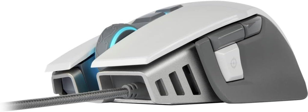 Black Wired Gaming Mouse with Adjustable Weight and Aluminum Frame Q37816