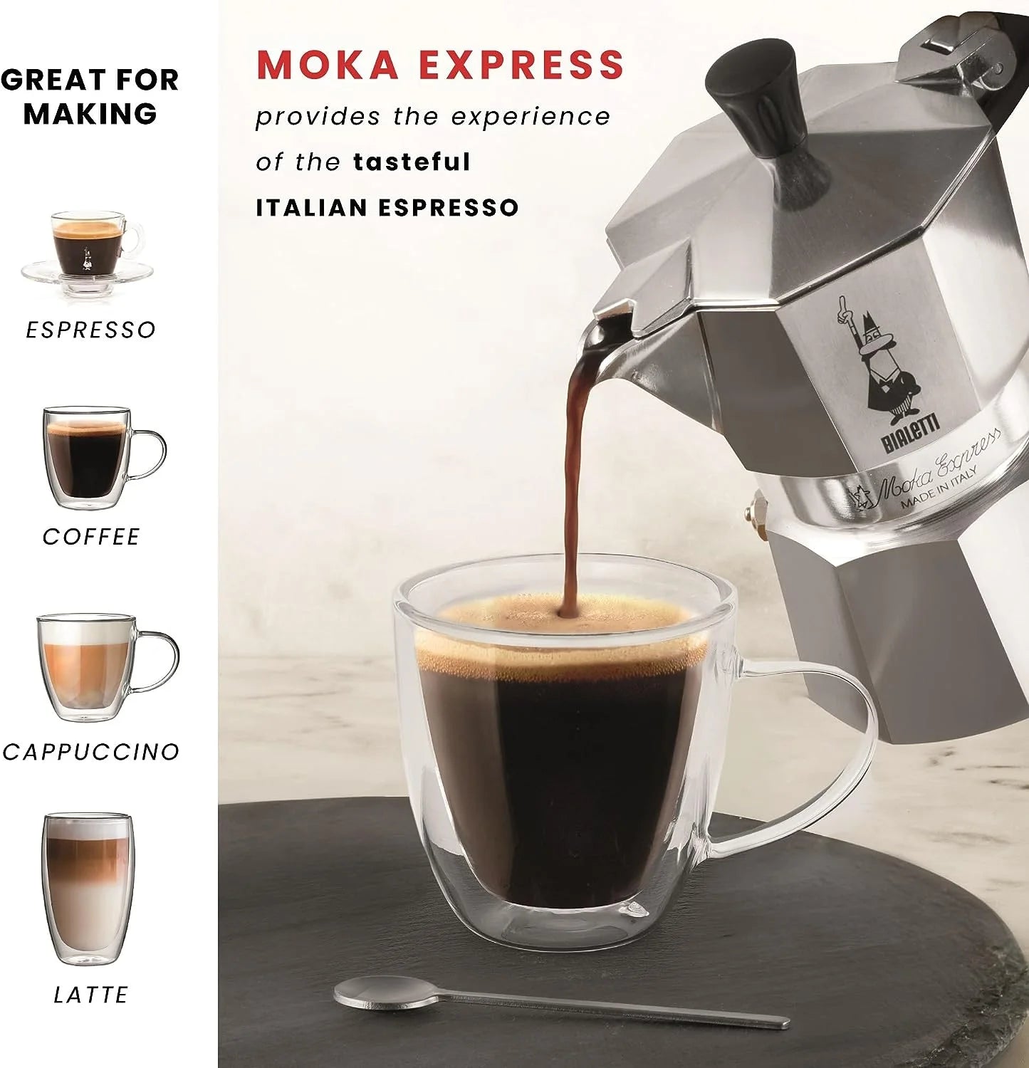9 Cups Aluminium Espresso Maker N254339