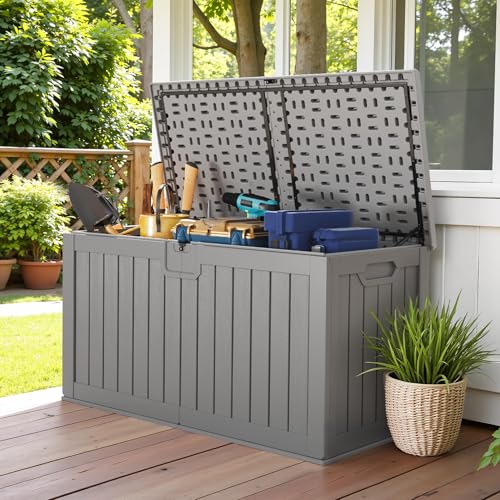 30 Gallon Black Waterproof Resin Storage Box H469