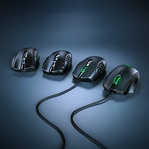 19 Programmable Buttons Wireless MMO Gaming Mouse W667