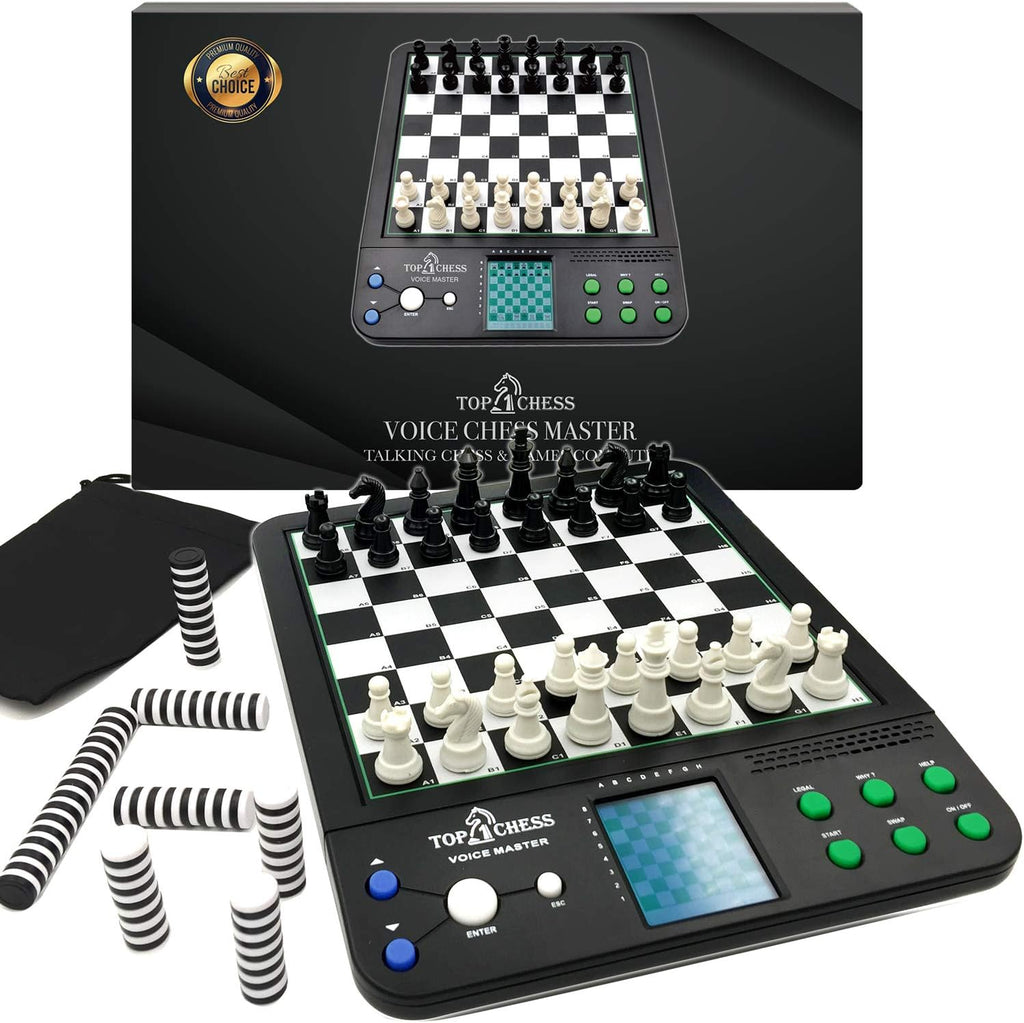 Electronic Voice Chess Computer Teaching System O736338