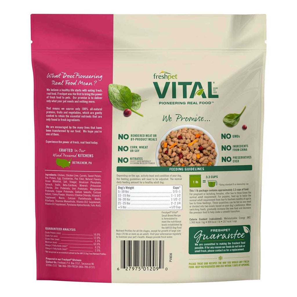 Grain-Free Chicken Fresh Small Breed Dog Food E72831