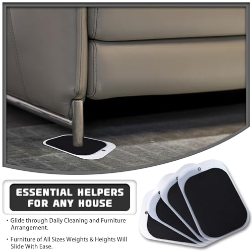 4 Pack Large Reusable Oval Furniture Moving Pads H9032