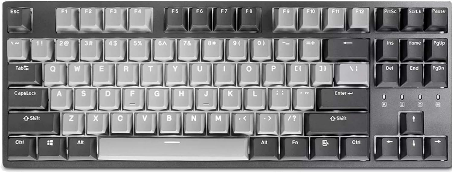 87 Keys Mechanical Gaming Keyboard with Cherry Blue Switches V5199