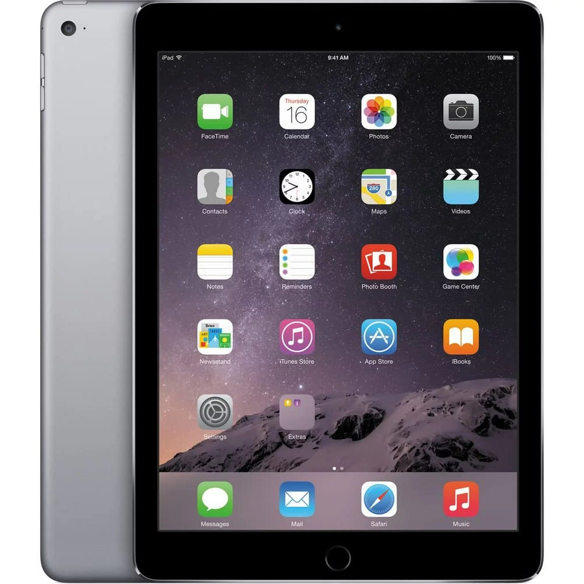 iPad Air 2nd Generation 9.7" 16GB Space Gray Tablet (WiFi Only) N92971