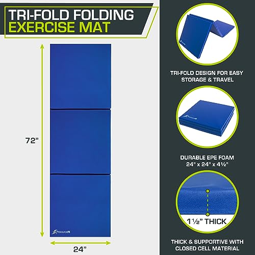 Tri-Fold Folding Exercise Mat G508379