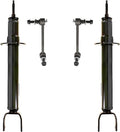 4pc Rear Shock Absorbers Kit with Sway Bar Links L9046