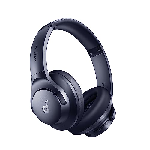 White Hybrid Active Noise Cancelling Over-Ear Bluetooth Headphones N341