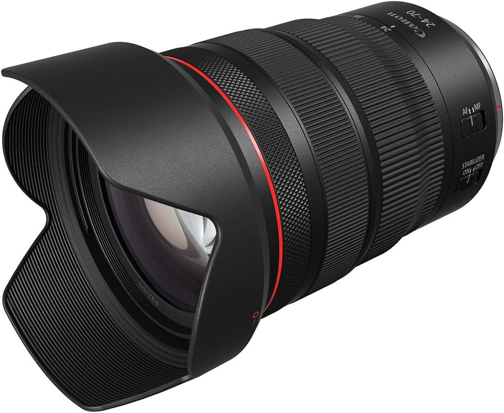 RF24-70mm F2.8 L Standard Zoom Lens, Black M72713