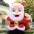 6.5 FT Santa Claus Christmas Inflatables with LED Lights F2250