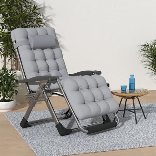 Zero Gravity Reclining Chair with Removable Cushion A6322