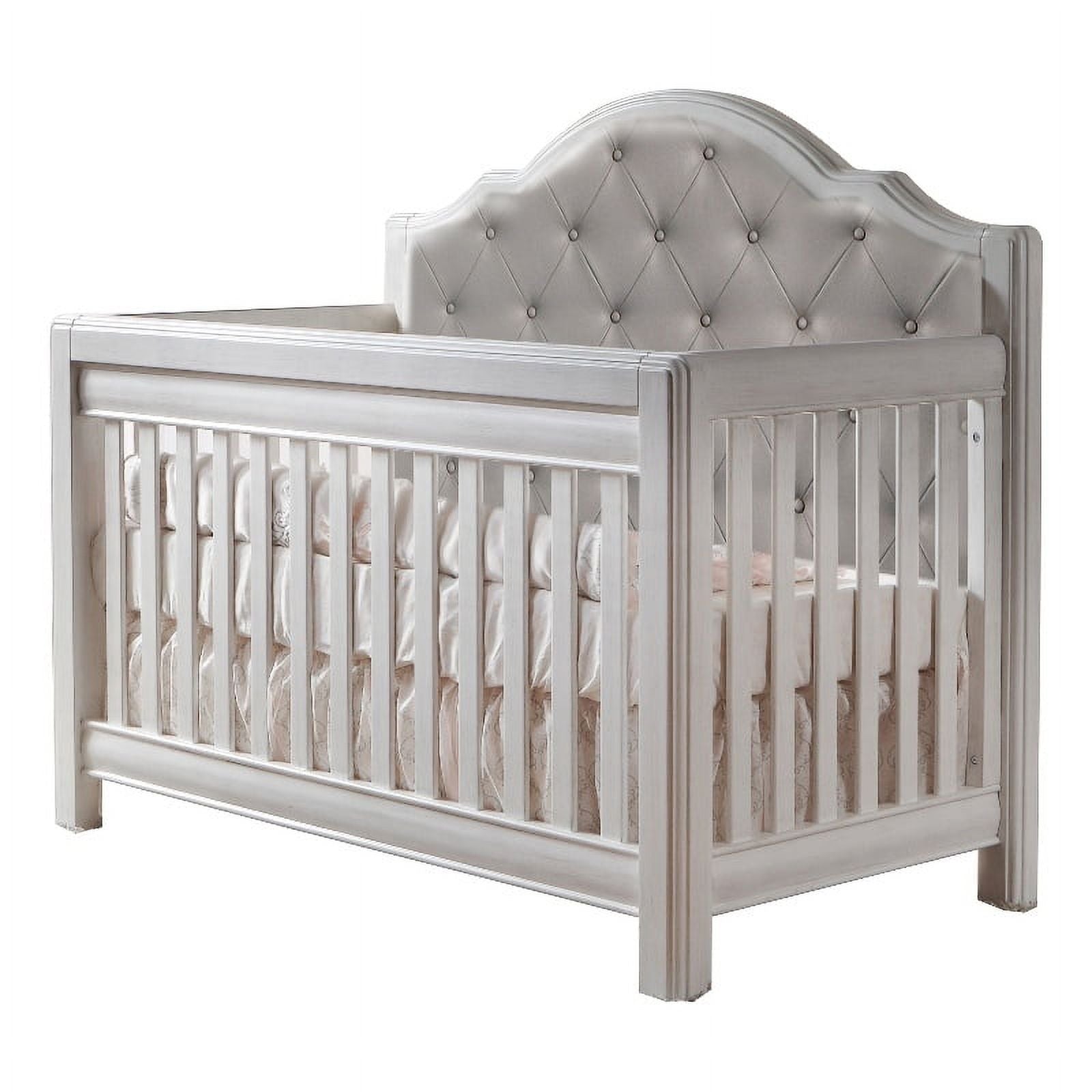 3-Piece Set with Panel Crib and Double Dresser and 5-Drawer Dresser E3002