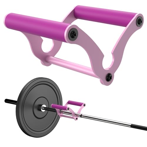 Solid Multi-Grip Landmine Handle Attachment with Non-Slip Rubber Handle C1584