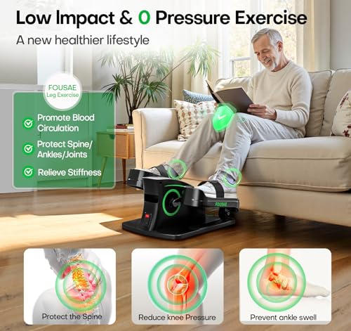Upgraded Ellipse Leg Exerciser with Touch Screen and Remote Control E737