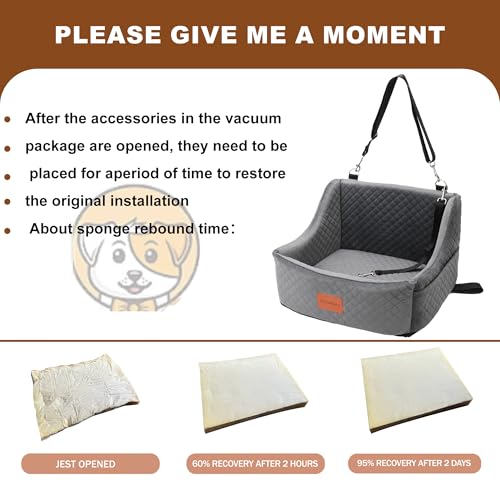 Black Dog Booster Seat for Medium Dogs Under 30 Lbs K14648