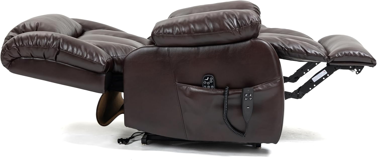 Dual Motor Electric Power Lift Recliner Chair with Massage and Heat C48613