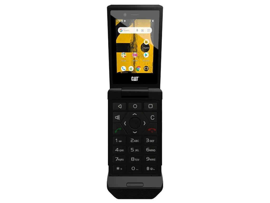 IP68 Rugged Flip Phone Black 16GB 4G LTE GSM Unlocked 2GB RAM L921182