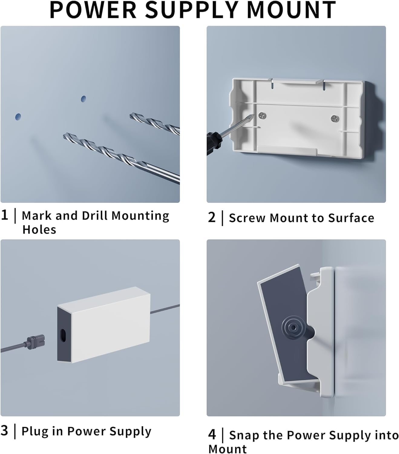 Starlink V3 Mount, Gen 3 Router and Gen 3 Power Supply Mounting Kit L91391