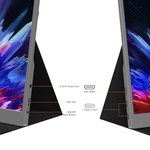 15.6 Inch 1080P IPS Portable Monitor F604535
