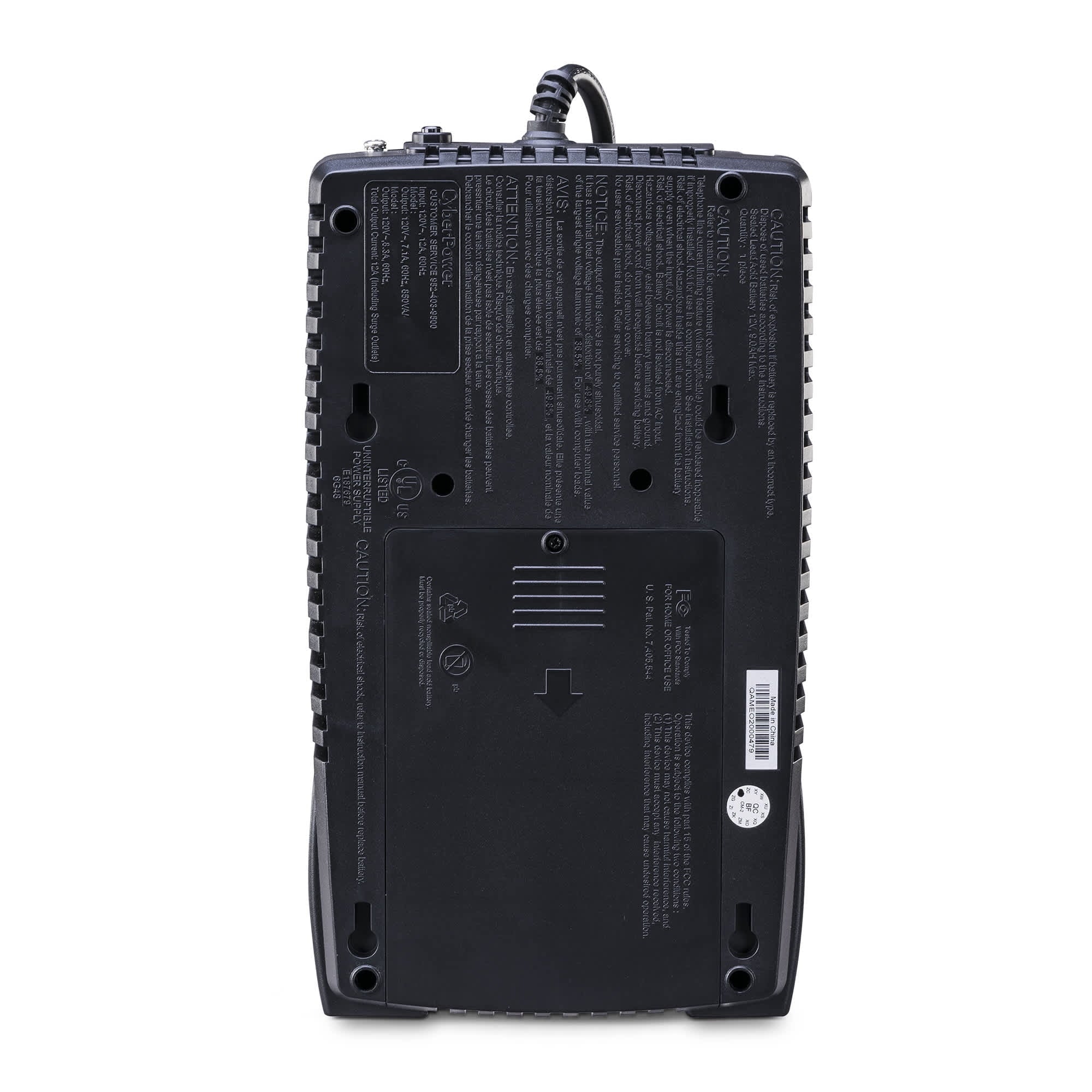 8 Outlet Battery Backup UPS System E909185