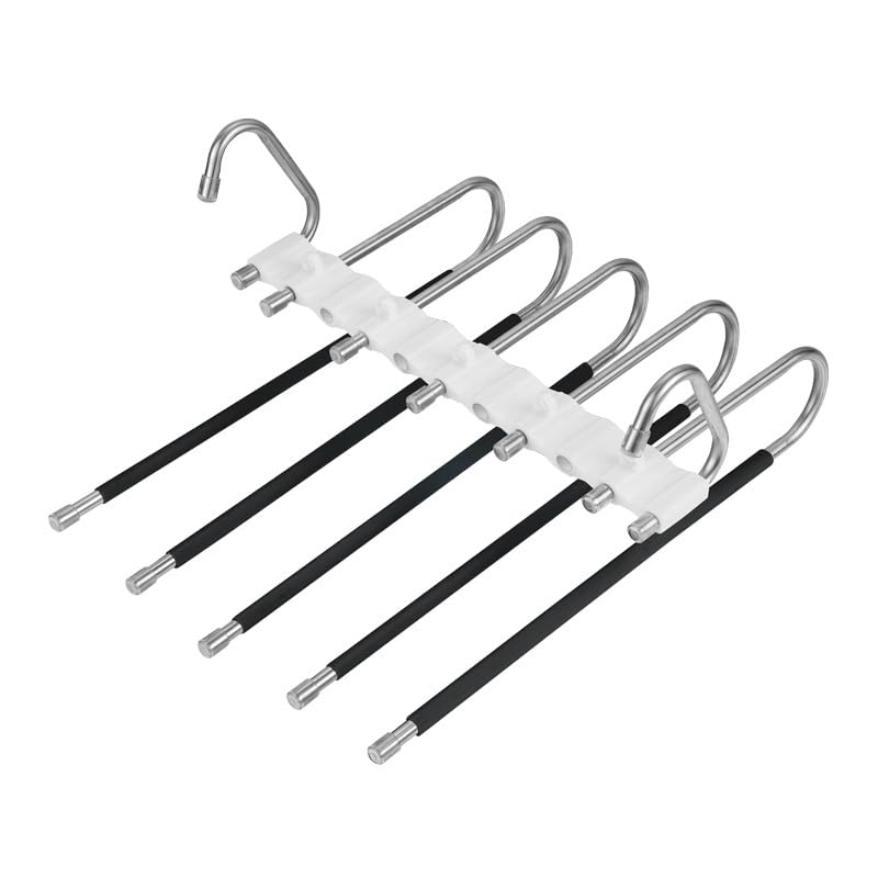 Non Slip Stainless Steel Pants Hanger J9048