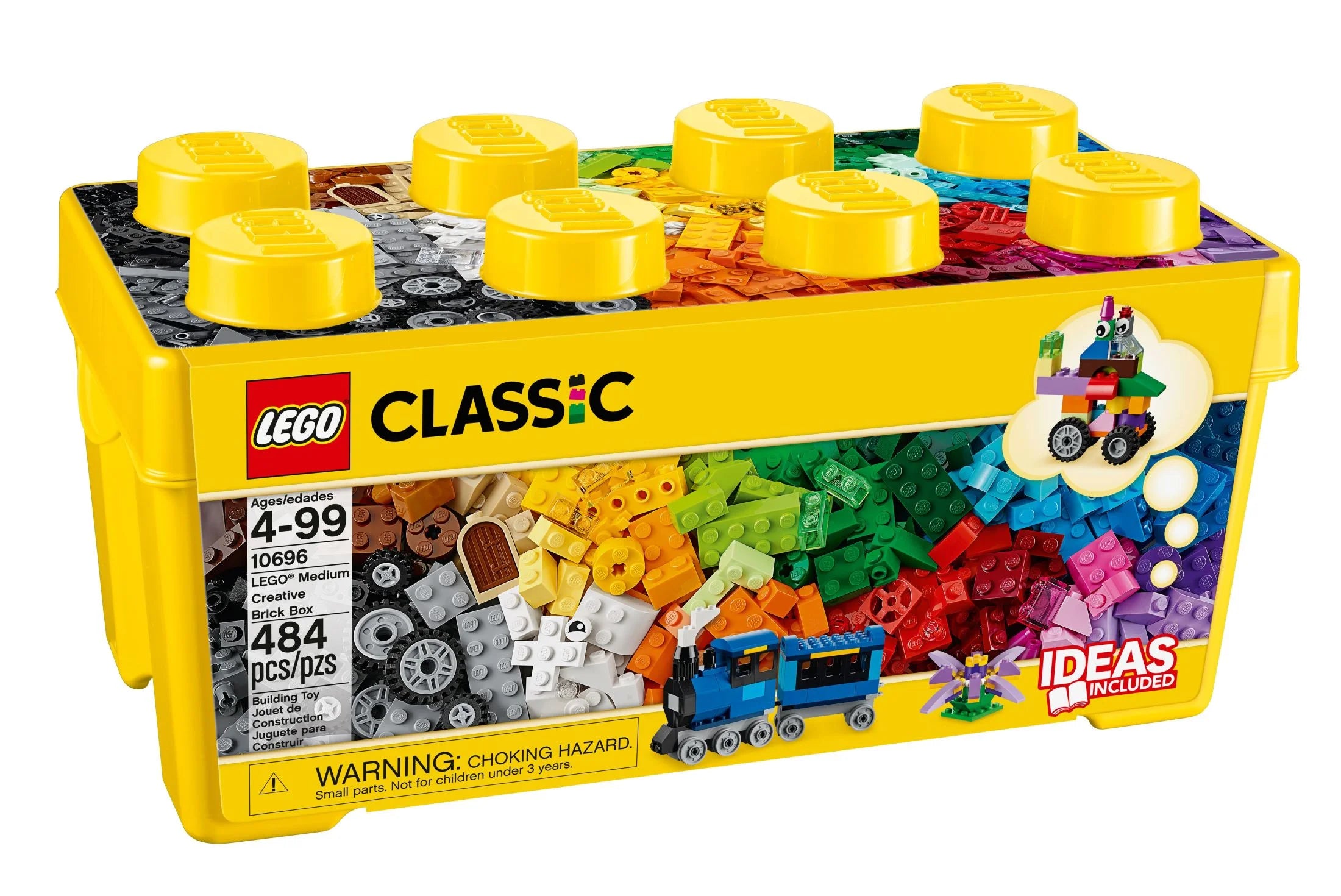 LEGO Classic Medium Creative Brick Box Building Toy Set with Storage Z84030