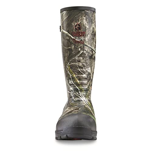 Men's Ankle Fit Camo Hunting Insulated Rubber Boots Waterproof Rain Shoes Y756324