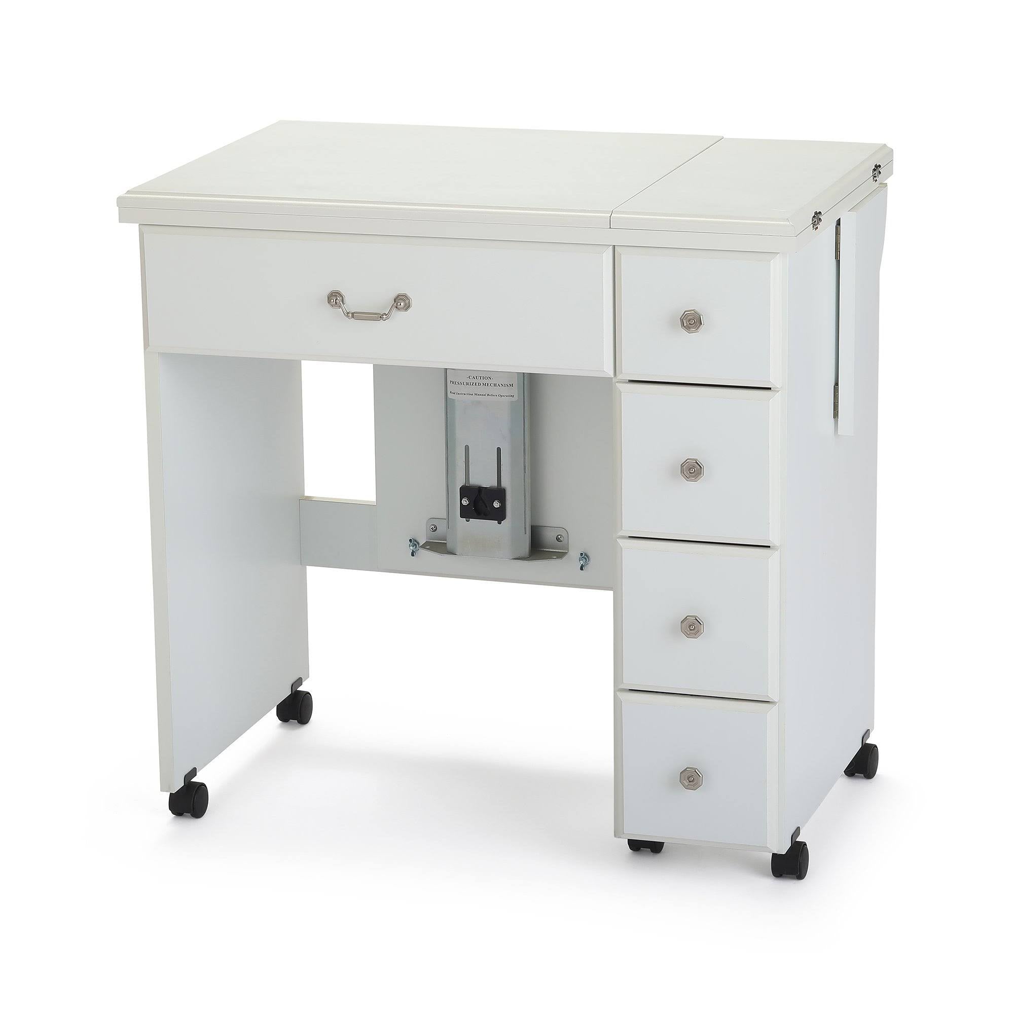 White Sewing Cabinet A332630