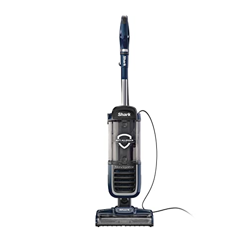 Navy Upright Vacuum with HEPA Filtration B727