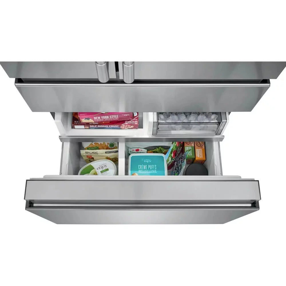 21.8 Cu. Ft. Stainless Counter Depth French Door Refrigerator E710874