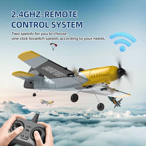 2.4GHz 6-axis Gyro Stabilizer RC Plane U73466