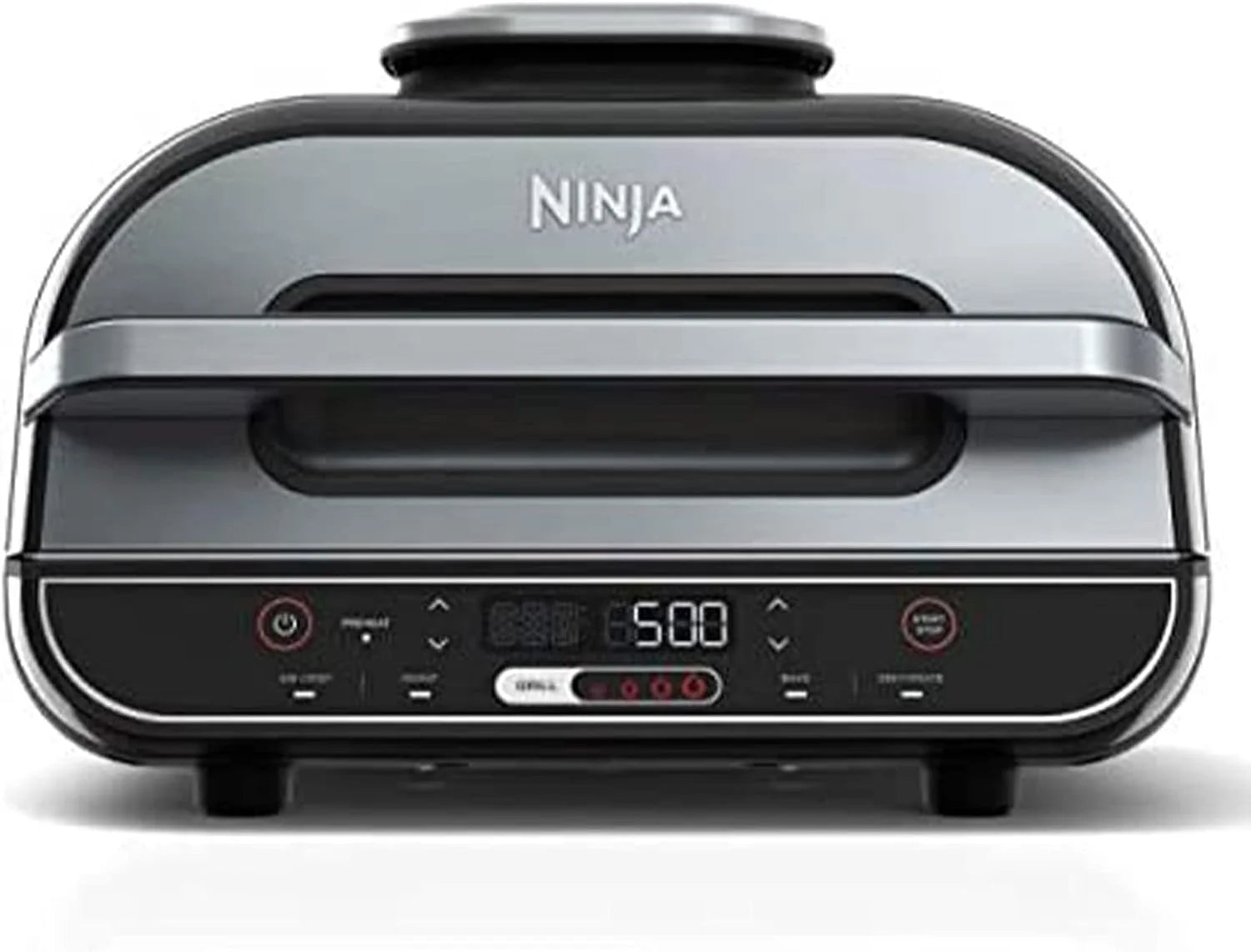 Open Box Ninja Foodi Smart XL 5-in-1 Indoor Grill with 4-Quart Air Fryer - Black Q966673