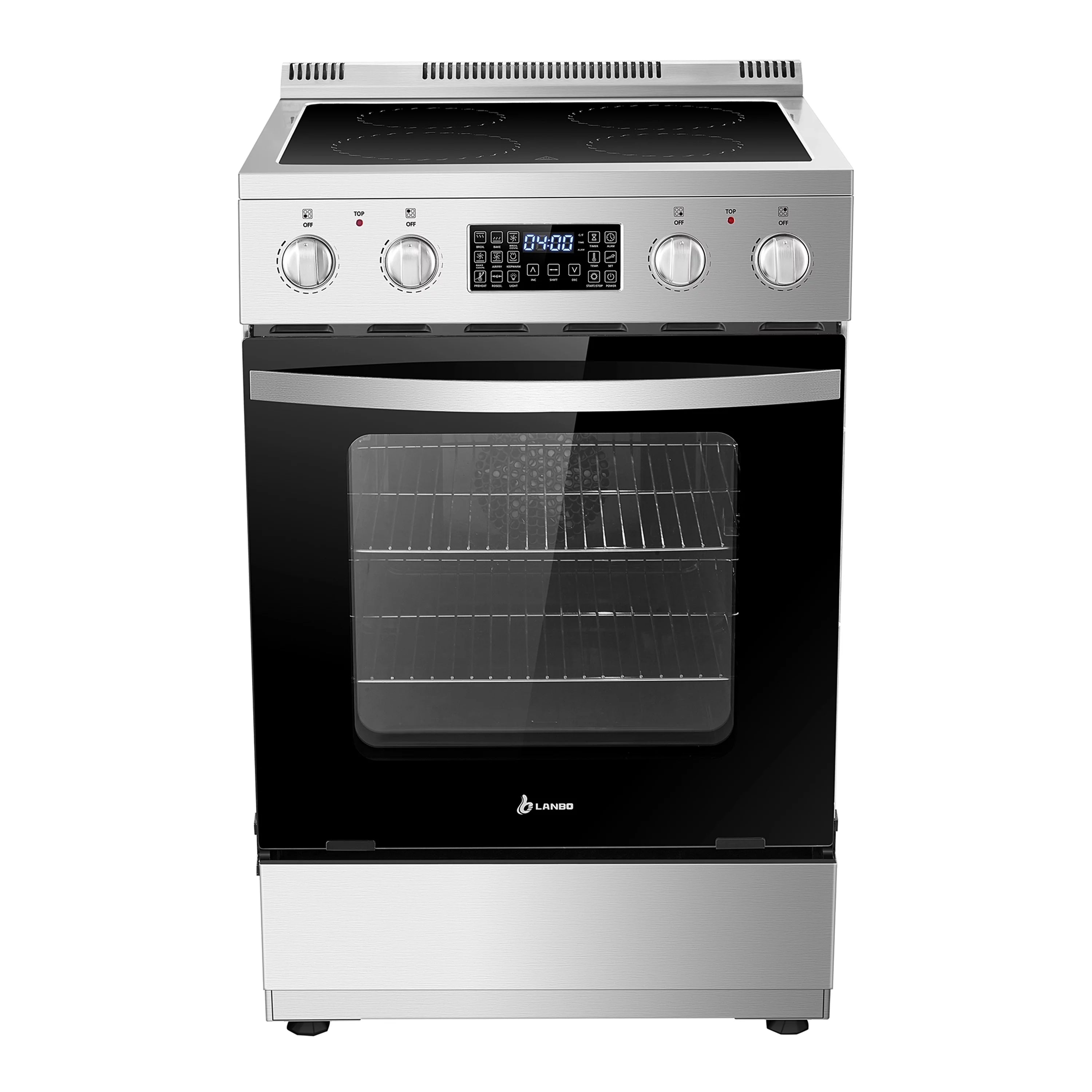 24 inch 2.9 Cu.ft Freestanding Electric Range with Convection Oven F4227