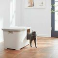 Multi-Function Covered Cat Litter Box, 29-in, With Tray Y737648