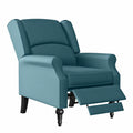 Polyester Wingback Pushback Recliner Q948426