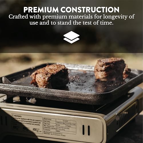 Portable Dual Fuel Propane Butane Stove with Carrying Case O665