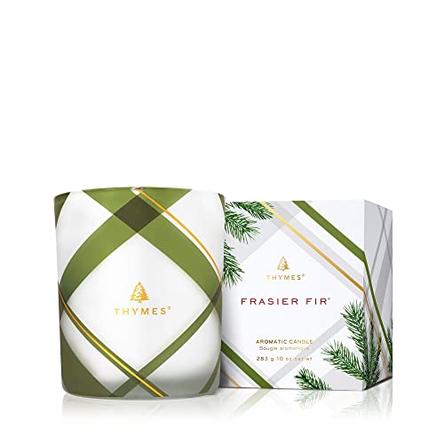 Frosted Plaid Jar Candle (6.5 oz) Y147161