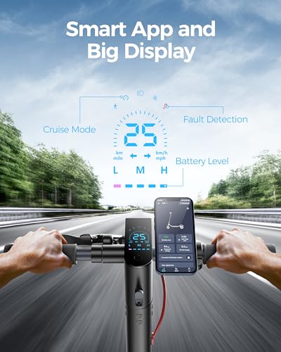 Electric Scooter with 10IN Tires, 10.2AH Battery, 350W Motor, 15.5MPH Y3249