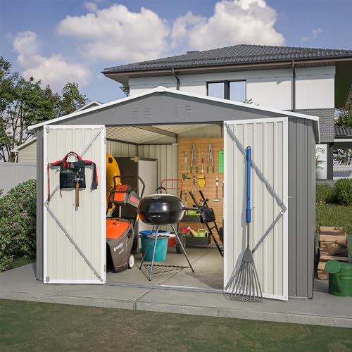 6x4 Ft Outdoor Storage Shed Black P69807