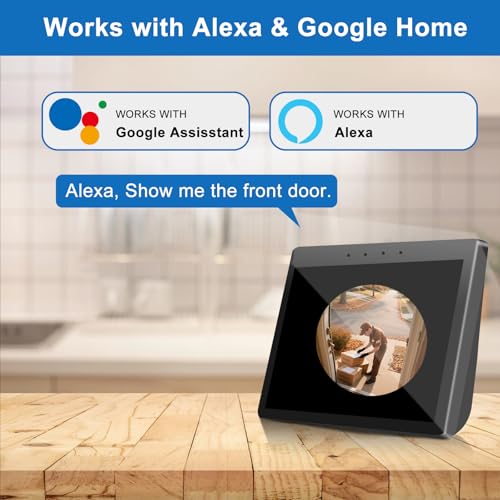 2K HD Wireless Video Doorbell with Chime, Battery Powered A573886