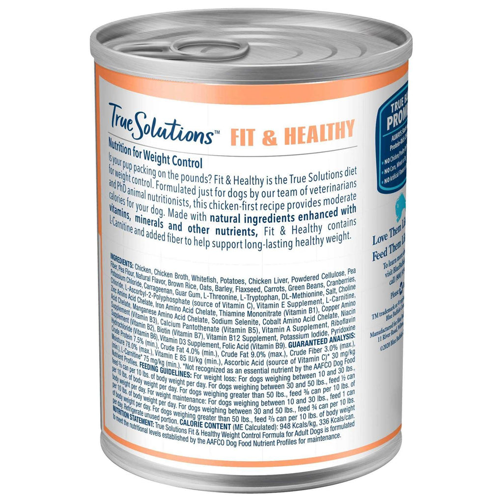Blue Buffalo True Solutions Fit & Healthy Weight Control Dog Food D6508