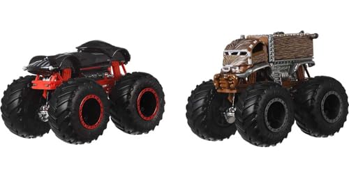 Hot Wheels Monster Trucks 2-Pack 1:64 Scale Vehicles A573