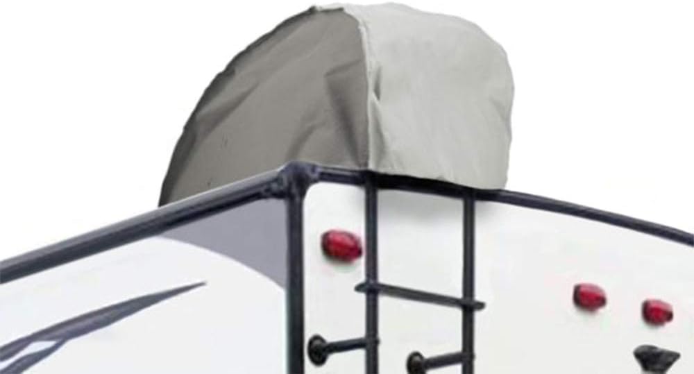 Tan Gray Waterproof Heavy Duty RV Cover L926919