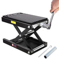 1200 LBS Steel Motorcycle Scissor Jack with Ratchet Wrench D280045