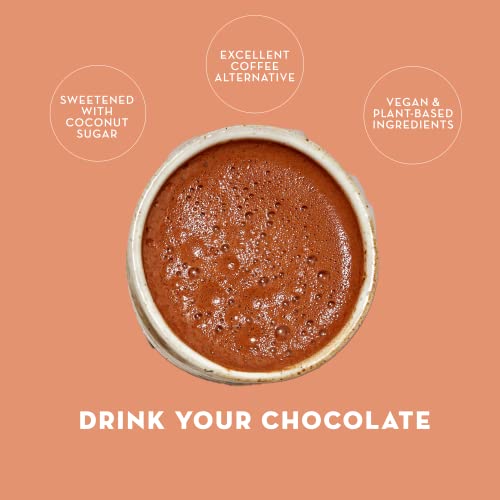 Organic Spicy Dark Drinking Chocolate Hot Cacao Cocoa (7.05 ounces) T32406